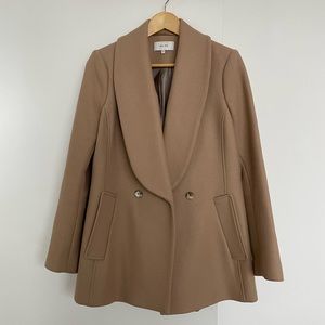Reiss Camel Wool Coat